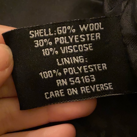 BEAUTIFUL Thick Heavy High Quality Wool Winter Snow Cold Weather Layered Coat - Picture 9 of 13